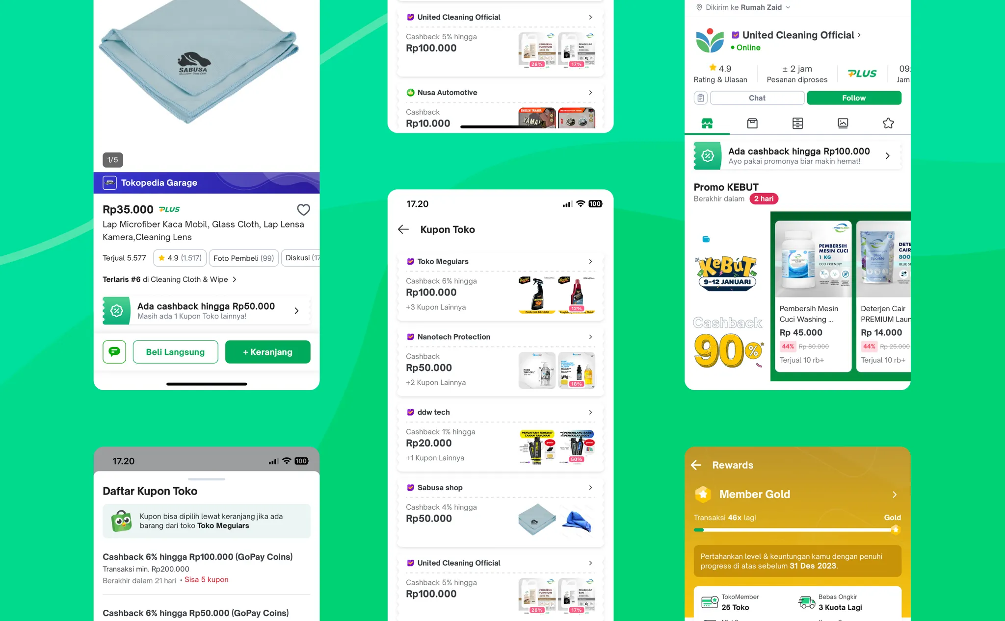 Kupon Toko Tokopedia
